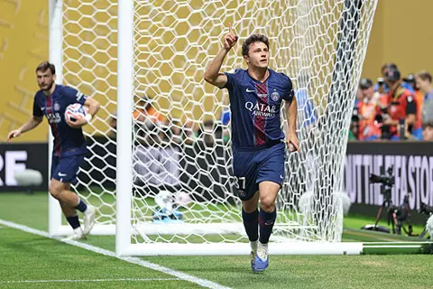 أمام إنتر ميامي.. نيفيز يفتتح أهدافه مع باريس في كأس العالم للأندية
